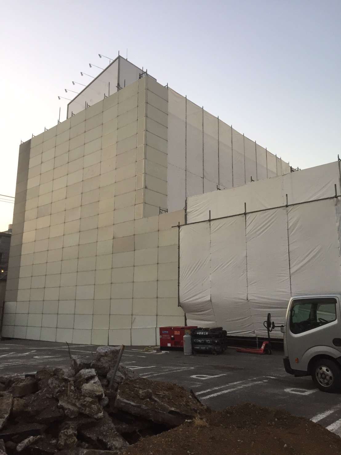 東京都大田区 トヨタモビリティ解体工事